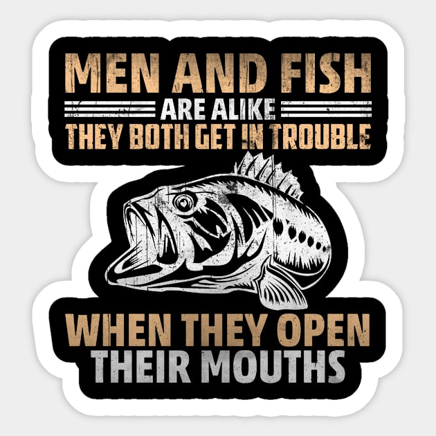 Fishing Sticker by UniqueWorld